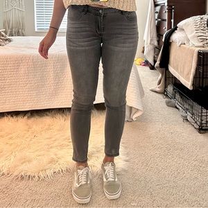 Kenzie grey denim skinny jeans